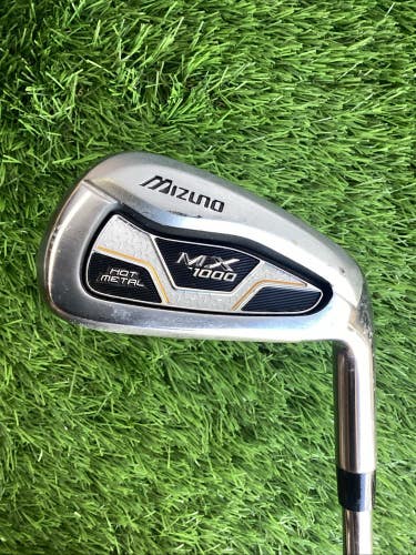 Mizuno MX-1000 Hot Metal Single 6 Iron With R300 Regular Steel Shaft