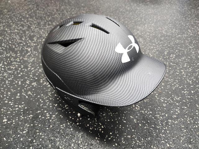 Used Under Armour CONVERGE Batting Helmet No Mask Black 11849-S000045688