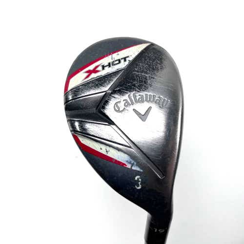 Callaway X Hot 19 3 Hybrid 19* 65g Regular Graphite Mens RH