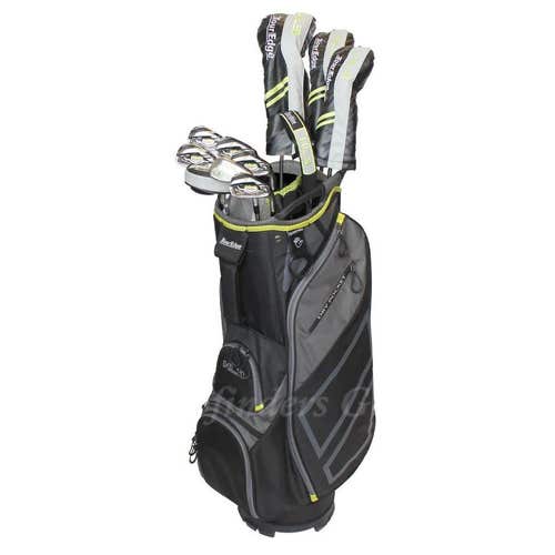 NEW Tour Edge HL3 To-Go 11-Piece Senior Flex Complete Golf Club Set w/ Cart Bag
