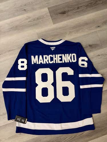 Marchenko - Maple Leafs Fanatics Premium Jersey - Size 54