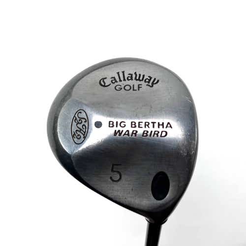 Callaway Big Bertha Warbird 5 Fairway Wood 18* RCH 96 Firm Graphite Mens RH