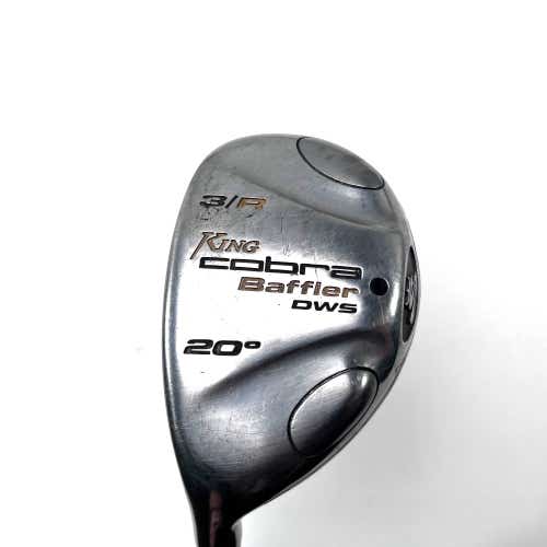 LEFTY Cobra Baffler DWS 3 Hybrid 20* Aldila NV HL 65g Stiff Graphite Mens LH