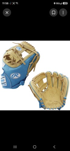 RH Rawlings Heart of the Hide Baseball Glove 11.5"