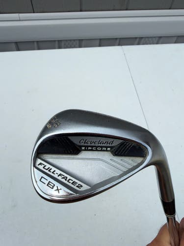 2021 Cleveland CBX Full Face 2 Right Handed Wedge 58 Degree Steel Shaft (Used)