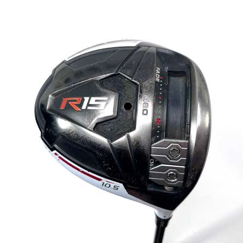 TaylorMade R15 Driver 10.5* Project X HZRDUS RDX Smoke Red 6.0 60g Stiff RH READ