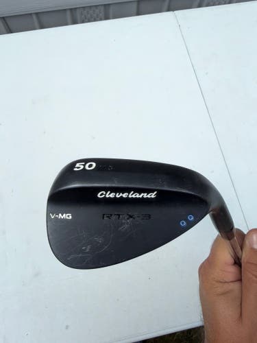 Men's Cleveland RTX-3 V-MG Right Handed Wedge 50 Degree Steel Shaft (Used)