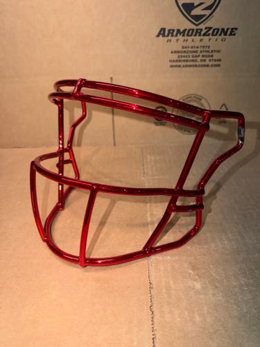 New Riddell Flex SF-2BD-SW Face Mask - Red Chrome