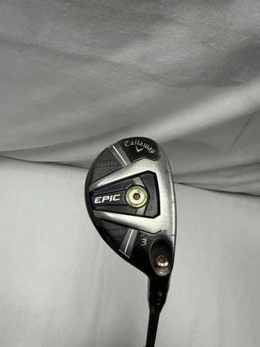 Used Callaway EPIC Mens Hybrid Club RH 3 Hybrid 11490-S000278797