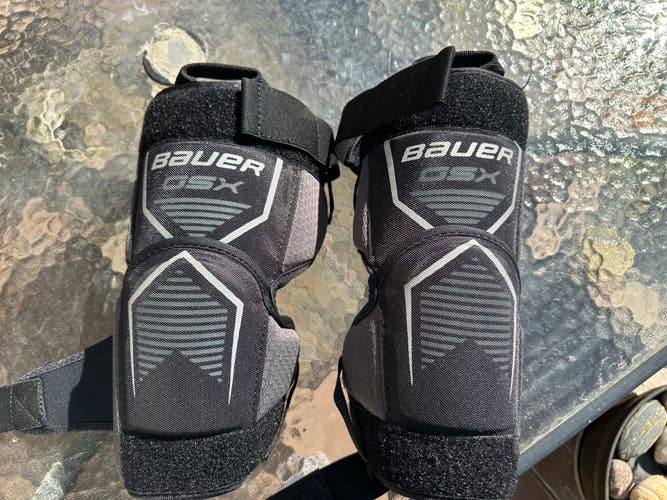 Bauer GSX Goalie Knee Guards Junior New (Please read description)!!!!