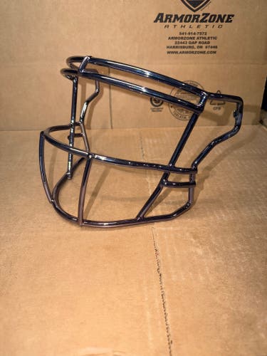 New Riddell Flex SF-2BD-SW Face Mask - Black Chrome