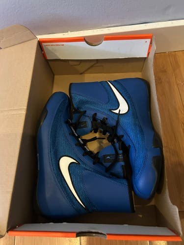 Nike Machomai 2 Boxing Shoes Blue White Black Men’s Size 6.5 NEW IN BOX