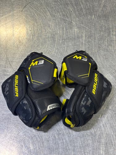 Junior Small Bauer Supreme M3 Elbow Pads (Used)