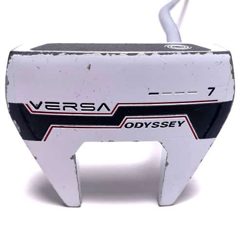 Odyssey Versa 7 White Black White Putter 34" Mens RH