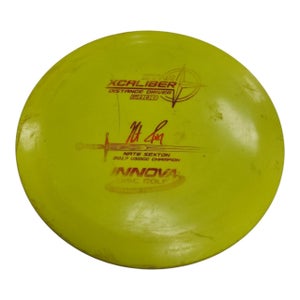 Used Innova STAR XCALIBER Disc Golf Driver Yellow 173g 11450-S000531758