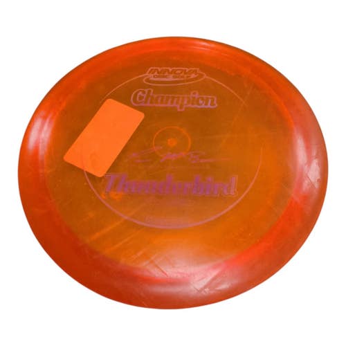 Used Innova CHAMP THUNDERBIRD Disc Golf Driver Orange 167g 11450-S000531741