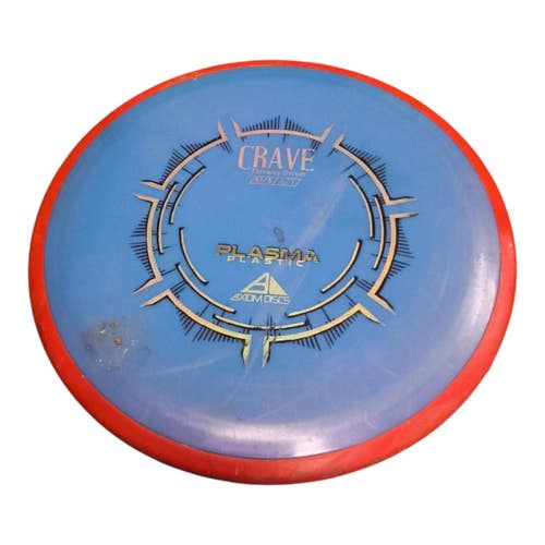 Used Axiom PLASMA CRAVE Disc Golf Driver Royal Blue 173g 11450-S000531696