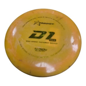 Used Prodigy 400 DI MAX Disc Golf Driver Orange 174g 11450-S000531690
