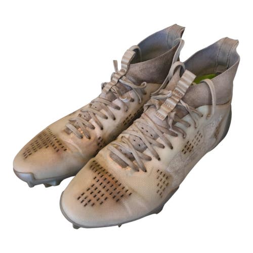 Used Under Armour LAX Cleats Mens White Senior 11 11450-S000531663