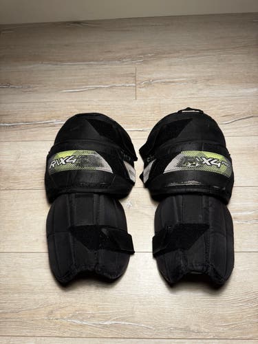 Warrior Ritual X4 Pro+ Senior Goalie Knee Guards - Bentley NCAA
