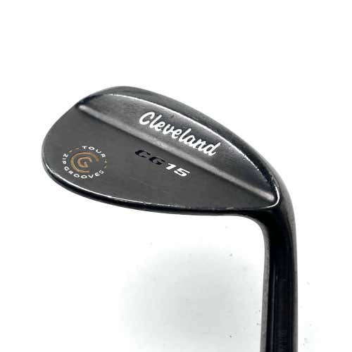Cleveland CG15 Black Pearl Gap Wedge GW 50* 10 Bounce Traction Wedge RH