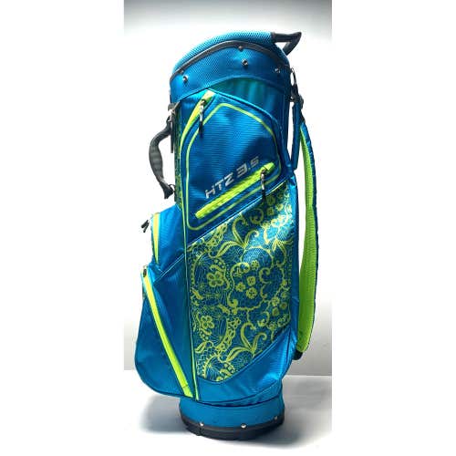 Hot Z HTZ 3.5 Cart Bag Multicolor 14-Way Divide Single Strap Golf Bag