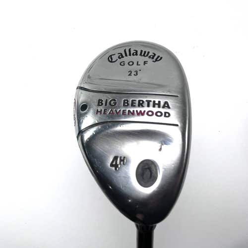 Callaway Big Bertha Heavenwood 4 Hybrid 23* RCH 75w Regular Graphite Mens RH