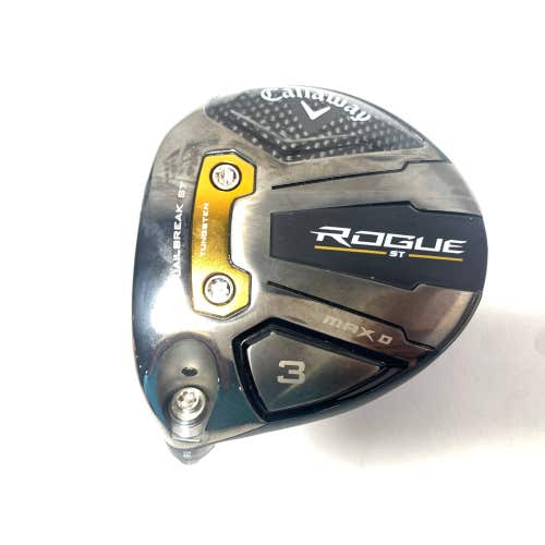 LEFTY Callaway Rogue ST Max Draw 3 Fairway Wood 16* HEAD ONLY Mens LH