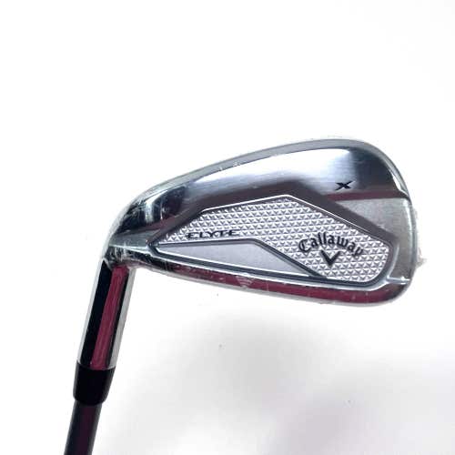 LEFTY Callaway Elyte X Single 7 Iron Project X Denali Blue 5.5 Regular LH NEW