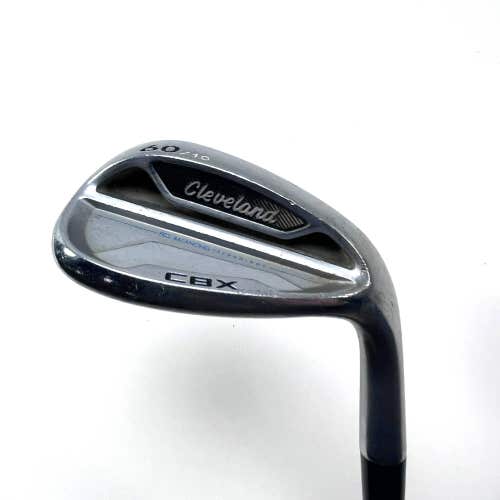 Cleveland CBX Lob Wedge LW 60* 10 Bounce Rotex Precision Graphite Wedge RH
