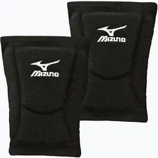 Mizuno Adult Medium Black LR6 Volleyball Kneepads (New)