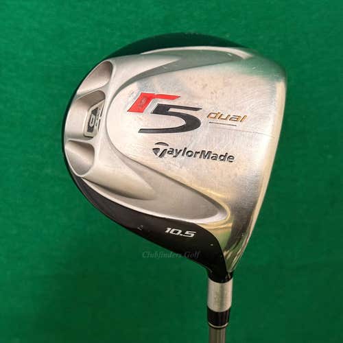 TaylorMade r5 Dual Type D Titanium 10.5 Driver MAS2 5-55 Graphite Regular