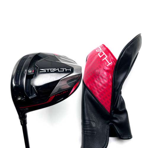 LEFTY TaylorMade Stealth Plus Driver 10.5* Fujikura Atmos Red 5S Stiff LH HC