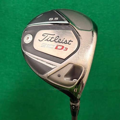 Titleist 910D3 8.5 Driver Project X HZRDUS Black 6.0 60g Graphite Stiff