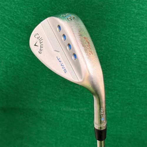 Callaway MD5 Jaws Chrome 60-10S 60 Lob Wedge AMT S300 Black Steel Stiff