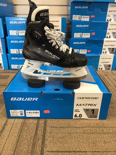 Bauer Supreme Matrix Hockey Skates Size 6 (New)