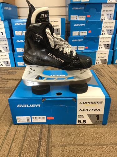 Bauer Supreme Matrix Hockey Skates Size 5.5 (New)