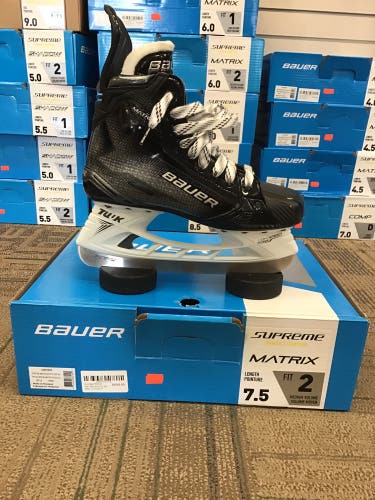 Bauer Supreme Matrix Hockey Skates 7.5 (New)