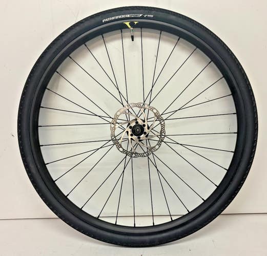 Black Aluminum 32-Spoke Disc Brake 700C QR Front Wheel Specialized Tire GREAT
