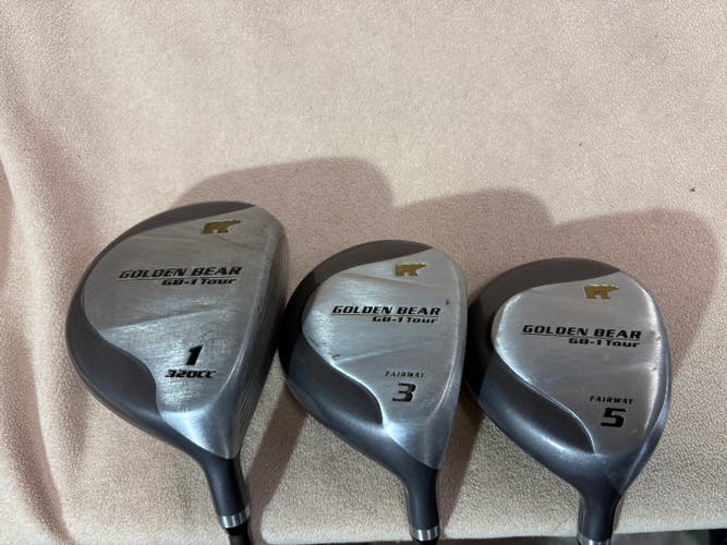 Men's Golden Bear GB1-tour Right Handed Clubs (Full Set) Regular Flex (Used)