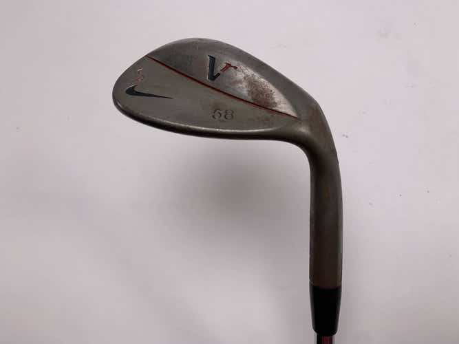 Nike Victory Red Raw Lob Wedge LW 58* Nike Stock Wedge Steel Mens RH