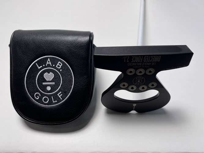 L.A.B. Golf Directed Force 2.1T7 Broomstick Putter 46.5" 79* Mens RH HC