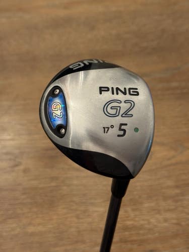 Ping G2 5-wood (17)  Ping TFC 100 R shaft (regular)