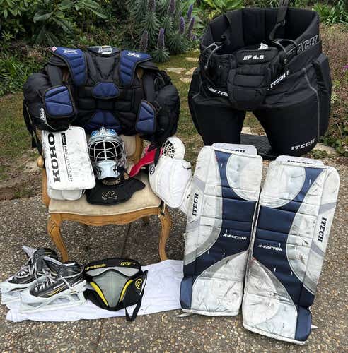 Bauer Bauer One100 Regular Goalie Full Set Pro Stock (Used)