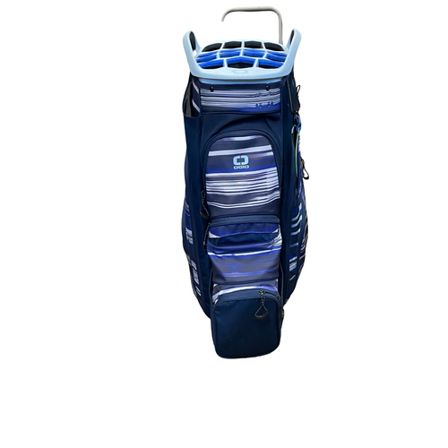 Used Ogio 14 WAY CART BAG Mens Cart Bag Navy Blue 11706-S000390062