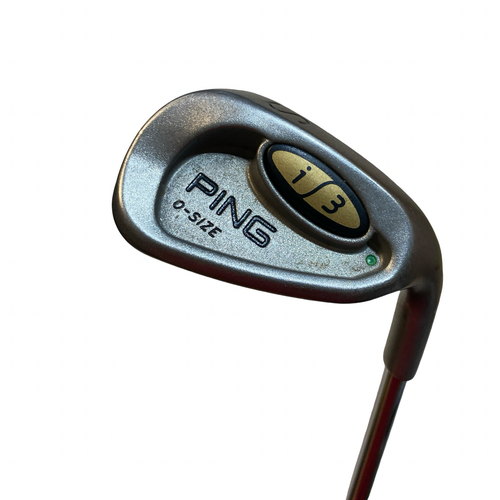 Used Ping I3 O SIZE GREEN DOT Golf Wedge Mens RH Sand Wedge 11706-S000390036