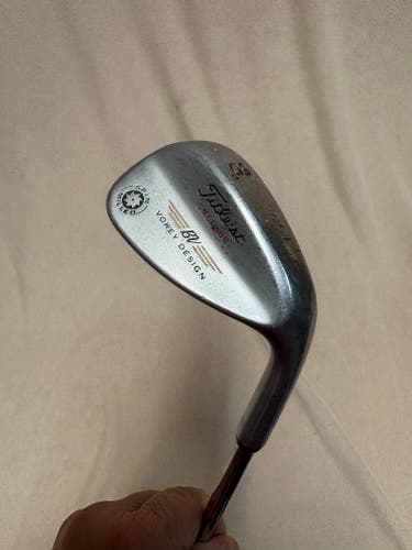Men's Titleist BV Vokey SM60 Right Handed Wedge 60 Degree Steel Shaft (Used)