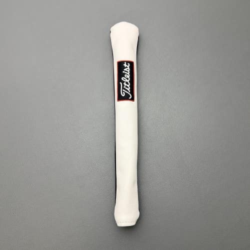 Titleist Leather Alignment Stick Cover - Black/White