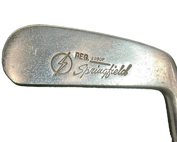 Springfield REG 2090P Smooth Face Putter RH Steel 34.5" Original Leather Grip
