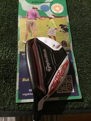 Taylormade Left Handed Aero Burner Rescue 19* 3 Hybrid Regular 70g Graphite